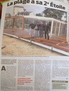 Article Ouest France 16/03/2018