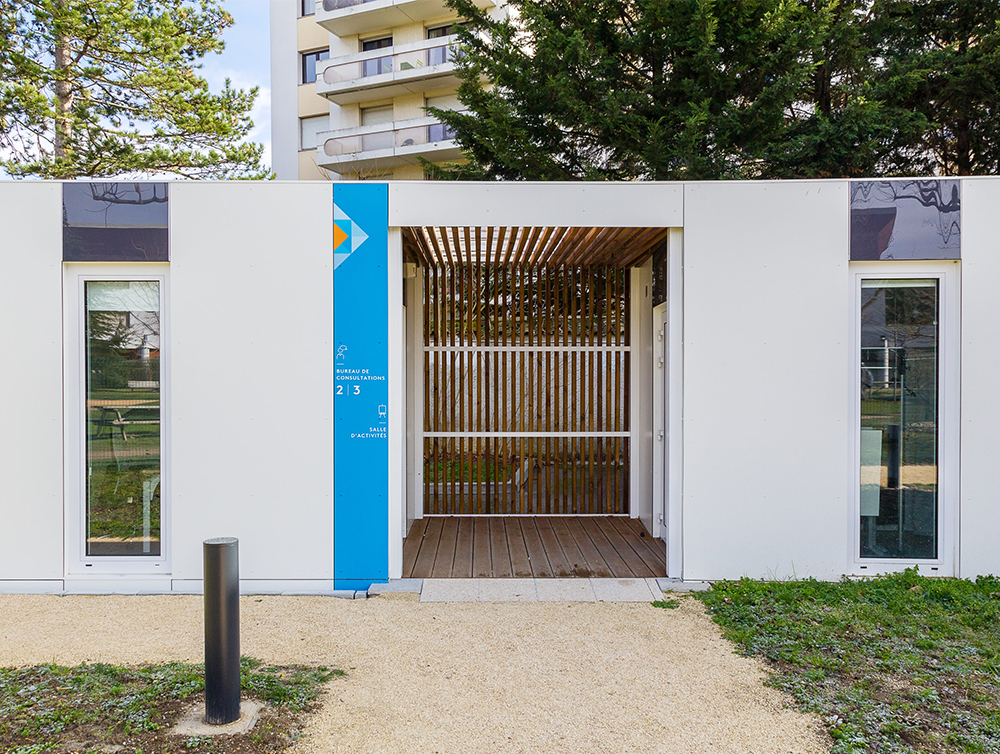 Extension modulaire pour un hôpital de jour à Lyon