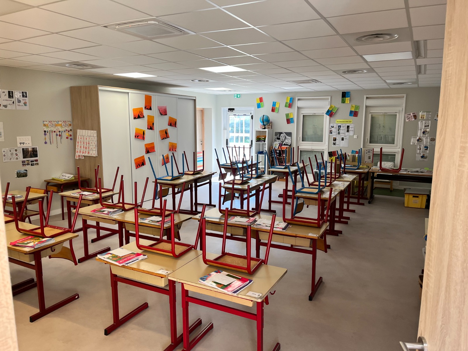 Salle de classe modulaire à Thorey-en-Plaine